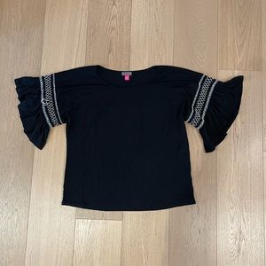 Vince Camuto Black Blouse